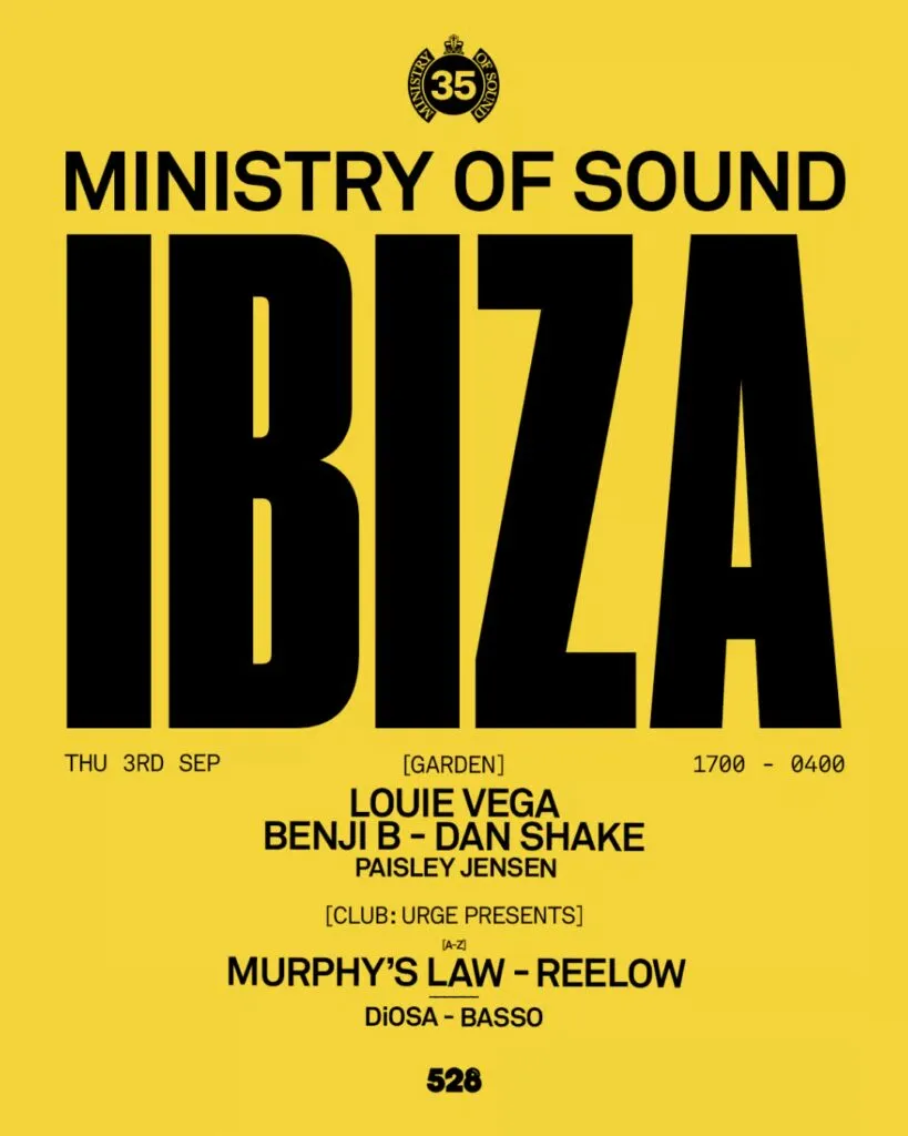 Ministry of Sound: Erstes Ibiza-Event seit einem Jahrzehnt